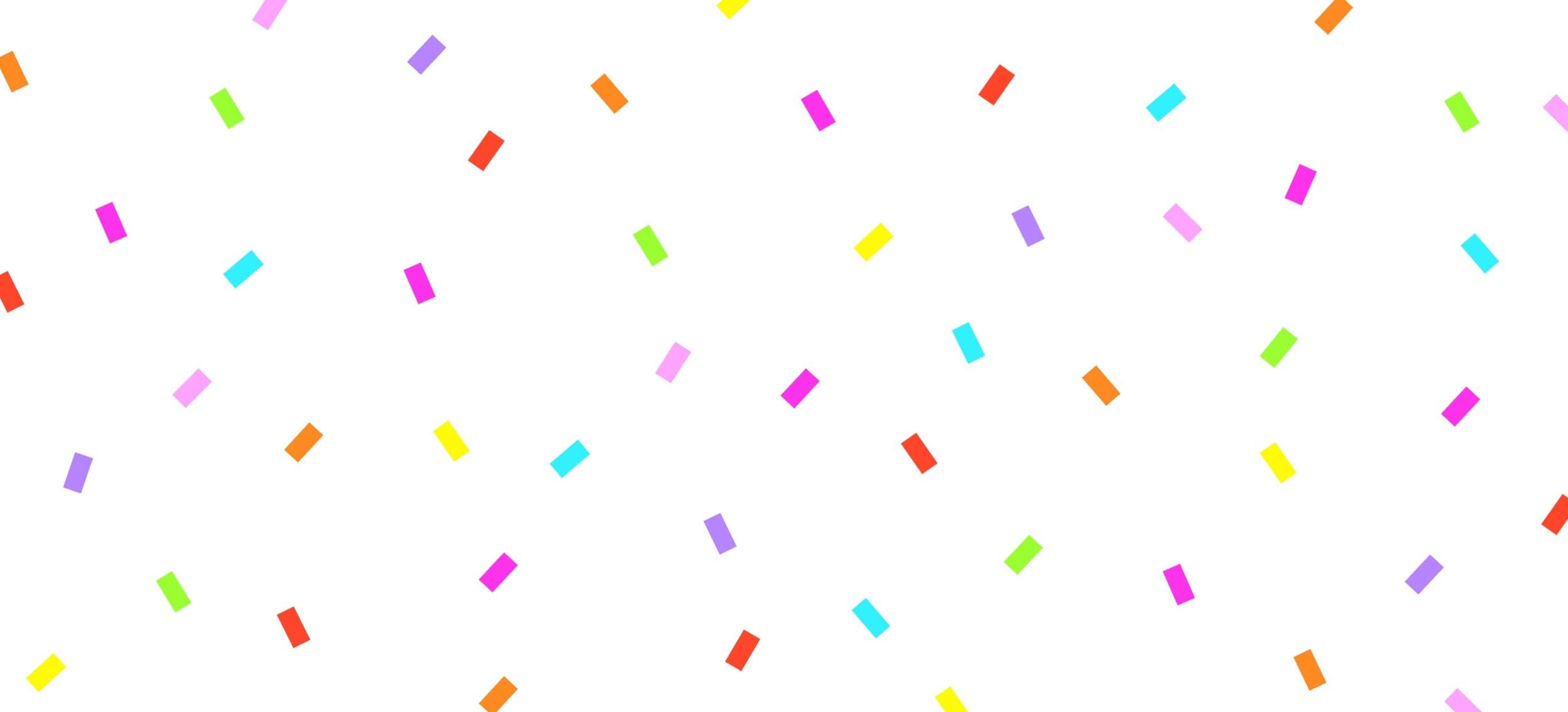 Confetti background